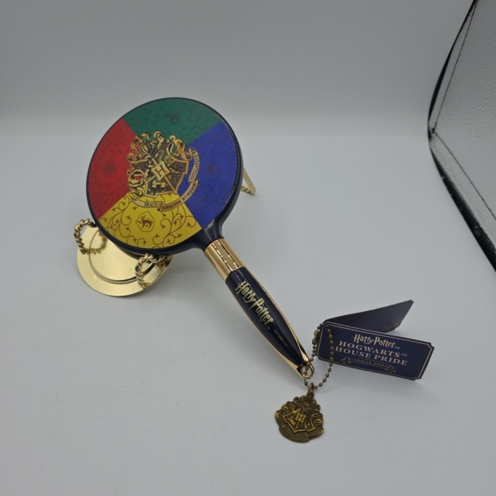 Profusion Cosmetics Navy and Gold Hand Mirror